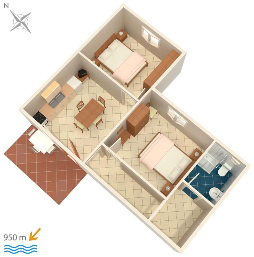 Family Friendly Apartments With A Swimming Pool Valbandon, Fazana - 2201 斯廷佳 外观 照片